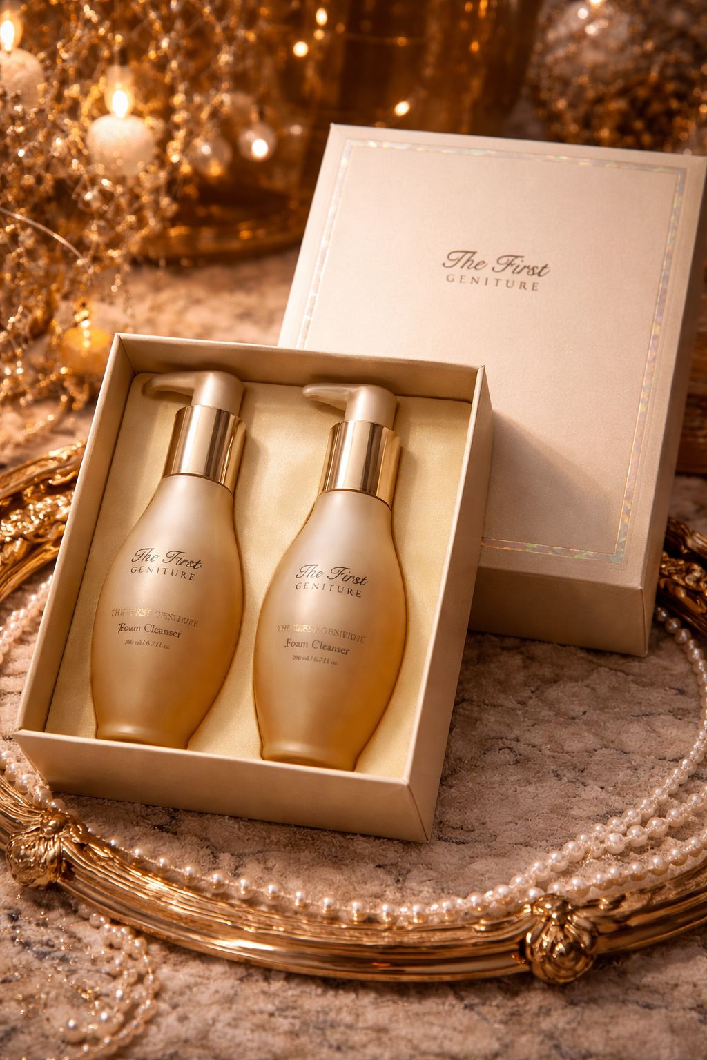 The First Geniture – Luxury Foam Cleanser Set
