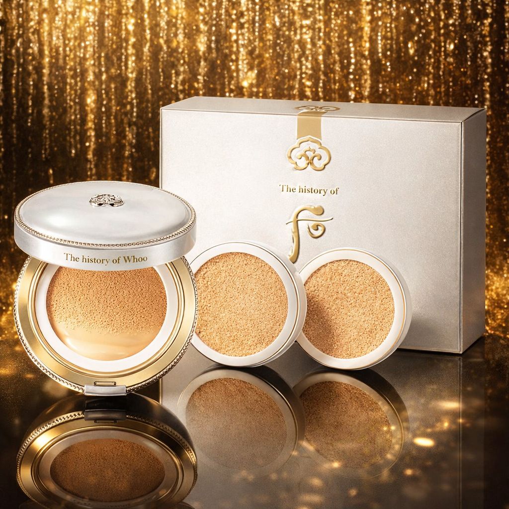 The History of Whoo Radiant White Moisture Cushion Foundation — Shade 02